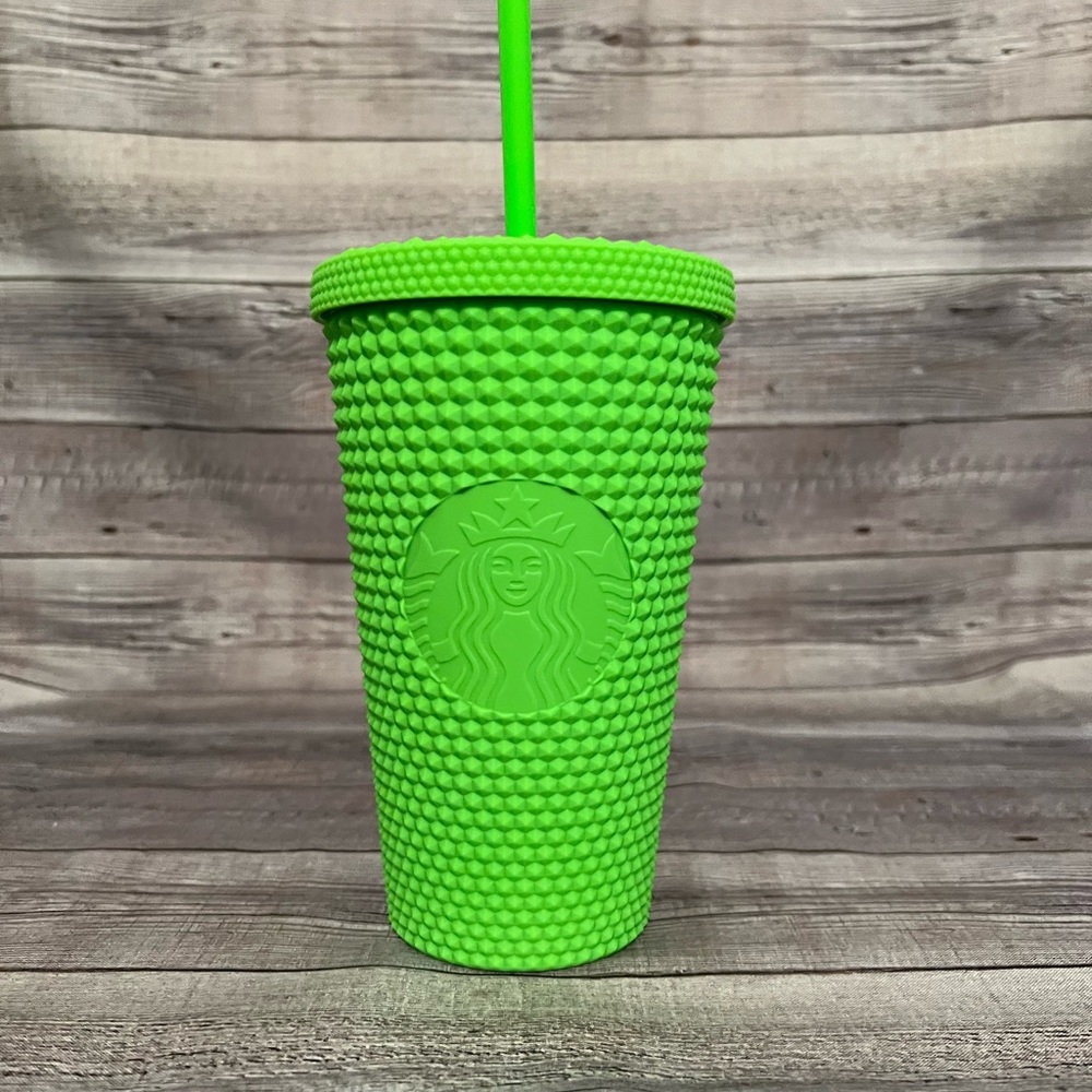 Starbucks matte green tumbler